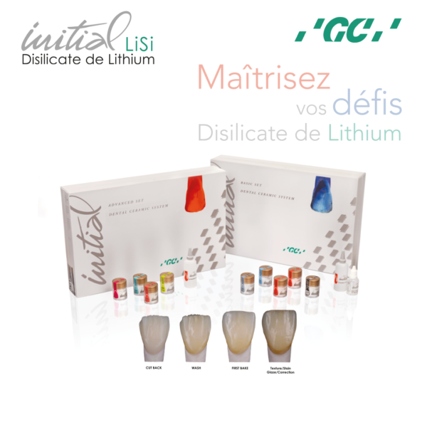 Initial lisi disilicate de lithium