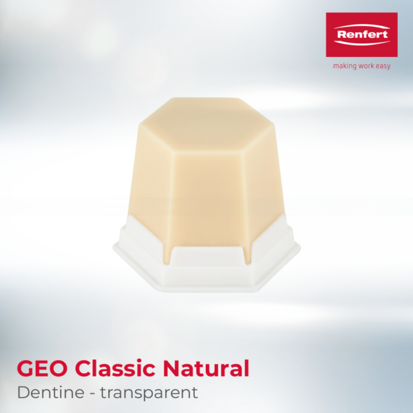 GEO Classic Natural Dentine - transparent Renfert