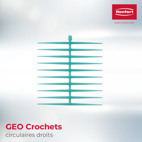 GEO Crochets circulaires droits Renfert
