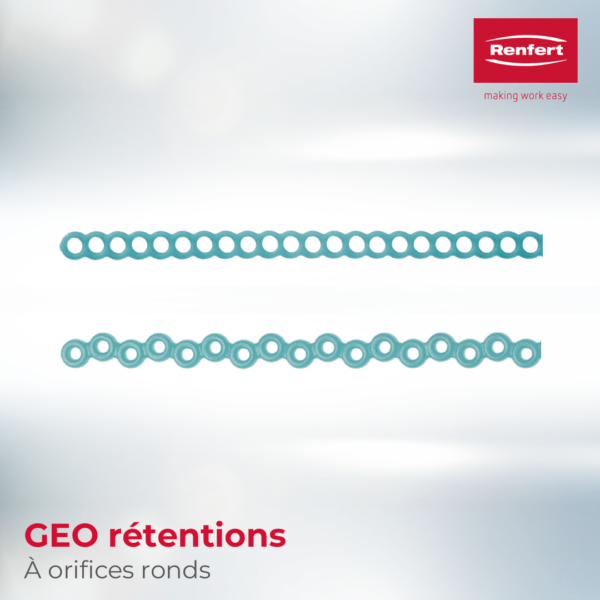 GEO rétentions à orifices ronds Renfert