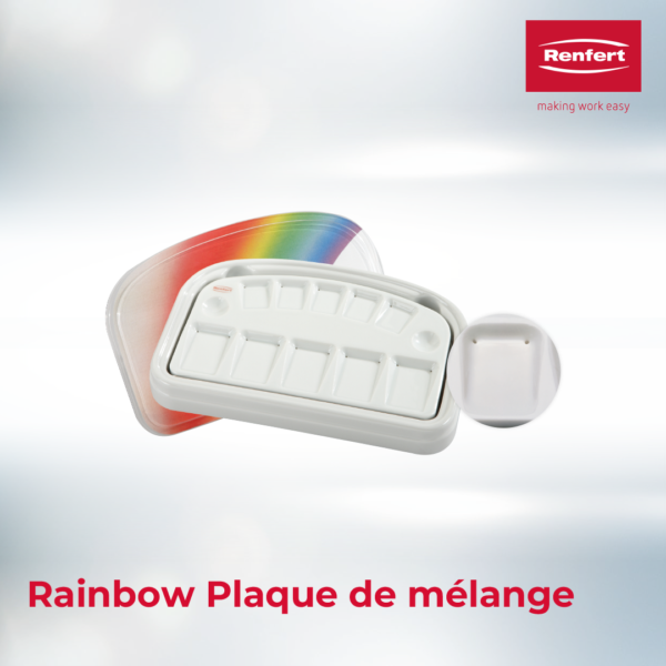 Rainbow Plaque de mélange Renfert