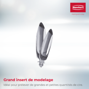 Grand insert de modelage Renfert