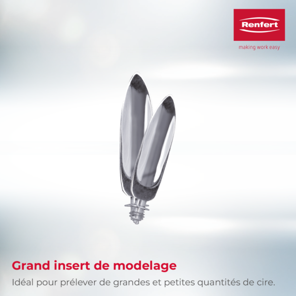 Grand insert de modelage Renfert
