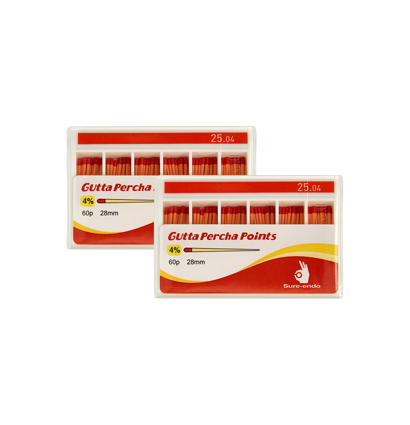 Gutta percha conicité